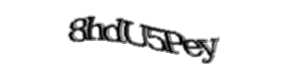 Security check image, please type the characters shown